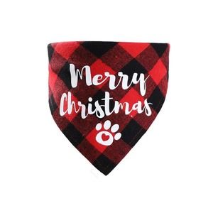 Christmas - Pet Bandana - Red